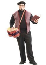 50er Jahre Beatnik Herrenkostüm XL schwa