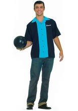 50er Jahre Rockabilly Herren Bowling-Hem