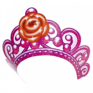 6 Krönchen "Barbie"