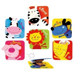 6 Magnetnotizenhalter Tiere von Bino