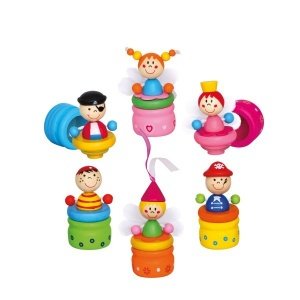 6 Milchzahndosen Pirat und Fee sortiert