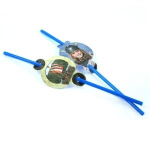 6 Trinkhalme *Wickie* der Film