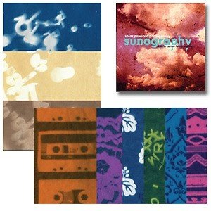 6er Set ´Sunography´ Stoff-Bögen zum Bel