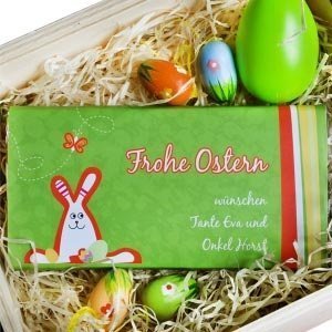 6x Schokoladengrüße zum Osterfest