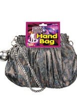 70er Disco-Handtasche silber