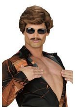 70er Jahre Pornostar Perücke