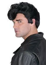 70er Rockabilly Herren-Perücke mit Tolle