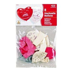 8 Hochzeitsballons Vario