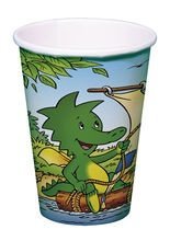 8 Pappbecher Tabaluga Kindergeburtstag-D