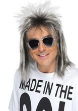 80er Punk Rockstar Herren Vokuhila Perüc