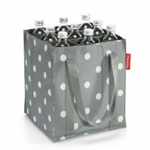 9er Bottlebag grey dots