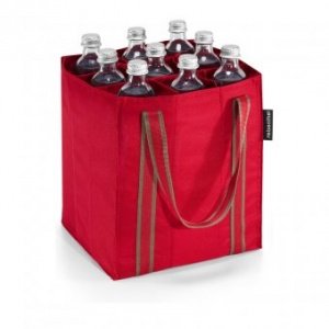 9er Bottlebag rote Streifen