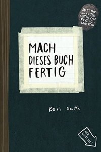 Buch „Mach dieses Buch fertig“ als Geschenkidee