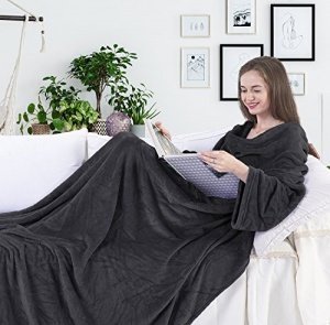 Kuscheldecke mit Ärmeln