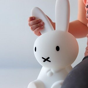 Kabellose LED-Kinderlampe Miffy zum Mitnehmen