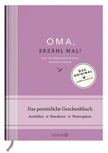Erinnerungsbuch „Oma, erzähl mal!“
