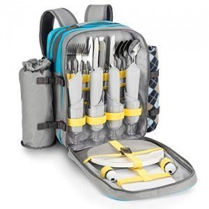Picknick-Rucksack für 4 Personen