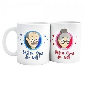 Tasse „Beste Oma“ und/oder „Bester Opa“