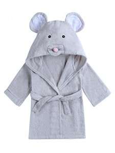 Kapuzenhandtuch Maus als Geschenk zur Geburt