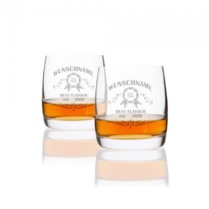Whiskygläser im 2er Set mit kostenloser Gravur