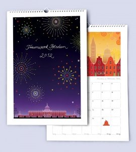 A3 WANDKALENDER 2012