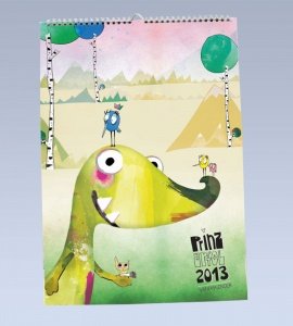 A3 WANDKALENDER 2013