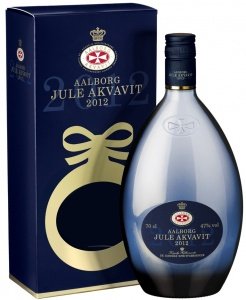 Aalborg Jule Akvavit 2012 in Geschenkbox