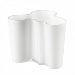 Aalto Vase 120 mm opalweiß