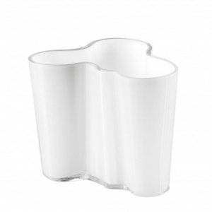 Aalto Vase 95 mm opalweiß