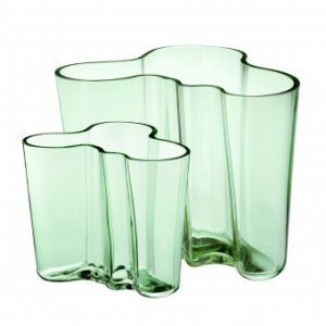 Aalto Vase Set 160 + 95 mm grün 1937