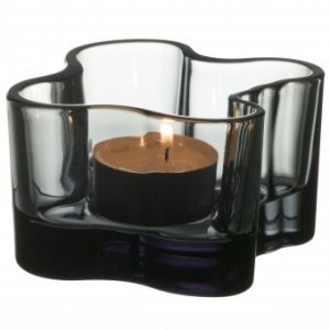 Aalto Windlicht 55 mm grau