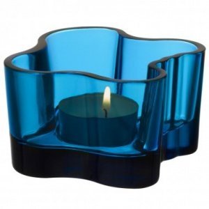 Aalto Windlicht 55 mm türkis