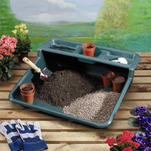 Ablage für Pflanztisch-Auflage, grün