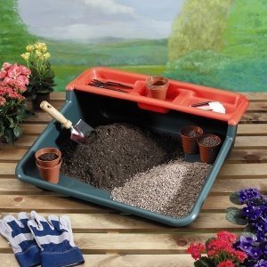 Ablage für Pflanztisch-Auflage, rot