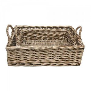 Ablagekörbe, 2er-Set, Falby