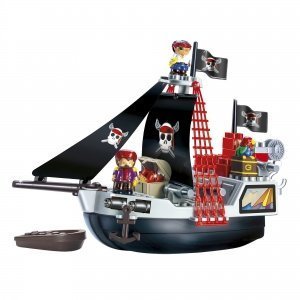 Abrick Piratenschiff-Spielset