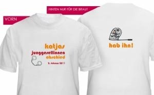 Abschiedsshirt Junggesellinnen *hab ihn*