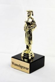 Abschlusspokal mit Gravur