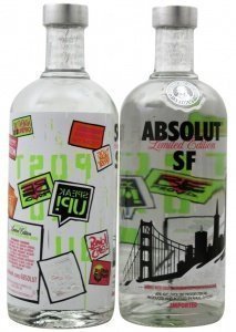 Absolut San Francisco Edition 0,75 l