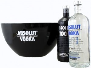 Absolut Vodka Black & White Bundle mit A