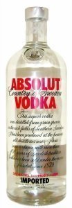 Absolut Vodka Red Label 50% 1 Liter