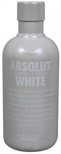 Absolut white case 0,7 l