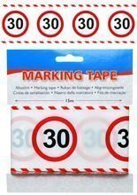 Absperrband 30. Geburtstag, 15m