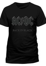 AC/DC Back in Black T-Shirt schwarz