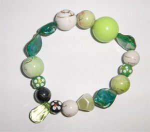 Accessoires & More Armband Glasglobe lig