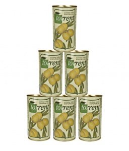 Aceitunas Torrent Grüne Oliven mit Kern 