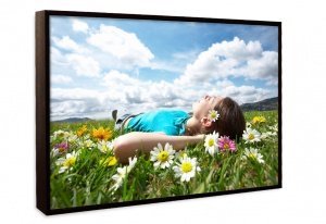 Acryl-Glas mit Rahmen 40x60