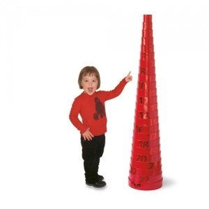 ADVENTS TOWER Adventskalender ROT