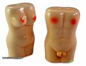 Adam und Eva - die Salz und Pfefferstreu