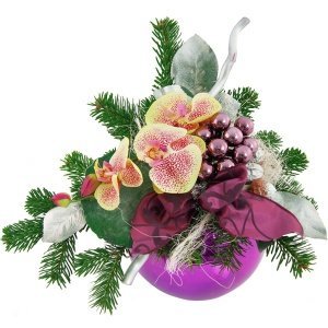 Adventsgesteck Phalaenopsis